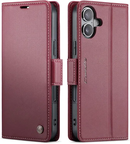 Miniatura 34 de QLTYPRI Funda tipo cartera para iPhone 7/8/SE 2020/SE 2022 5G, funda magnética de piel sintética de alta calidad con bloqueo RFID, ranuras