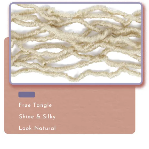 Miniatura 5 de BOHOBABE Rastas Falsas de Cabello de Ganchillo de 30 Pulgadas, Rastas Suaves Boho de Ganchillo con Puntas Rizadas, Rastas Largas de Diosa Bohemia