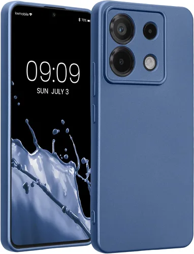 Miniatura 106 de kwmobile Funda compatible con Xiaomi Redmi Note 11 / Note 11S - Funda protectora de silicona TPU suave y delgada - Azul Báltico