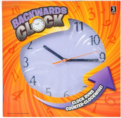 Miniatura 3 de Rhode Island Novelty Reloj hacia atrás de 9