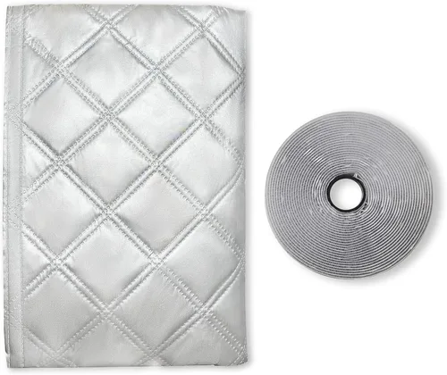 Miniatura 9 de FSEN Kit de sellado portátil para ventana de CA, barrera de ventana de alta resistencia con orificio ajustable, impermeable sin taladros y ajuste