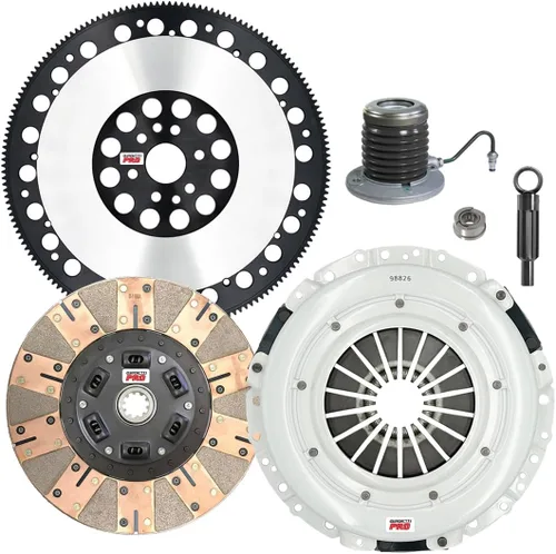 Miniatura 9 de PRO Performance Stage 3 Kit de embrague con volante Chromoly compatible con Ford Mustang GT 2005, 2006, 2007, 2008, 2009, 2010; Bullitt 4.6L V8