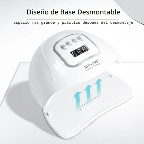 Miniatura 5 de JODSONE Lámpara de uñas LED U V, secador de uñas para esmalte de gel, luz LED con sensor automático y 4 temporizadores