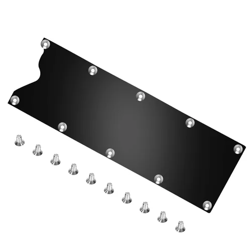 Miniatura 6 de LS Gen 3 Valley - Placa de cubierta con junta y sellos de perfil bajo, sensor de golpe de aluminio para LSX LS1 LM7 LR4 LQ4 LS6 L59 LQ9 LM4 L33