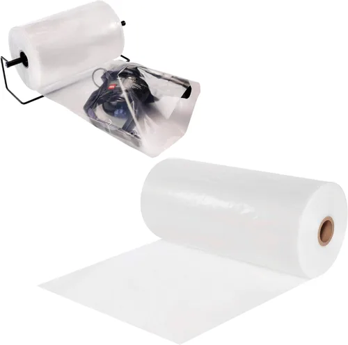 Miniatura 8 de APQ - Rollo de tubo de polietileno transparente, 2 pulgadas x 2200 pies. Tubo de bolsa de polietileno de 2 mil. Rollo de tubo de polietileno
