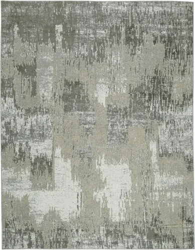 Miniatura 8 de Signature Design by Ashley Barkham Classic Medallion - Alfombra lavable para interiores, 5 x 7, color beige y verde oscuro