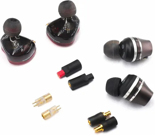 Miniatura 4 de okcsc MMCX Adaptador hembra para KZ AS10 TRN V80 ES4 ED16 ZS5 ZS6 ZSR ZST ZS10 Auricular Trabajo para MMCX Cable a Conectado con KZ Series 0.78/0.75
