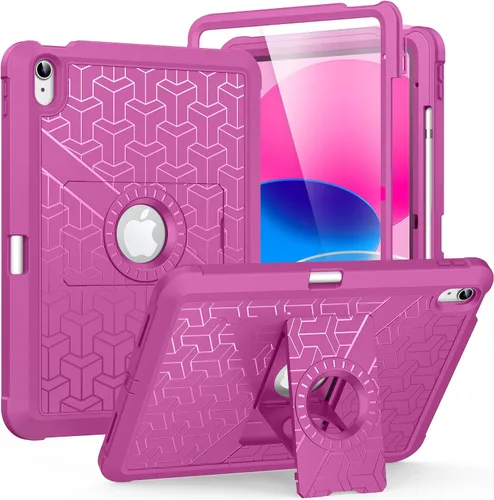 Miniatura 22 de MoKo Funda para iPad (A16) de 11ª/10ª generación 2025/2022, resistente a prueba de golpes, doble capa protectora de cuerpo completo, protector