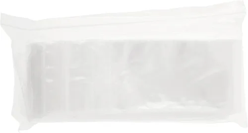 Miniatura 3 de Plymor 3" x 14" (paquete de 100), bolsas de plástico con cierre de 2 mil con cremallera