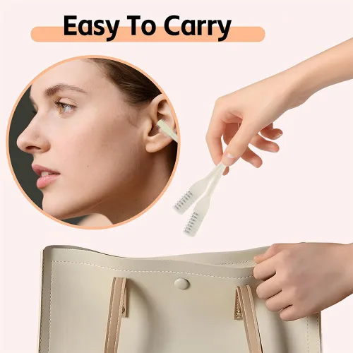 Miniatura 7 de Jiexily Cortador de Pelo Nasal 2 en 1 para Mujeres y Hombres, Nuevo 2025 Recortador de Nariz Giratorio 360° Herramienta Removedora, Cuchillo de Pelo