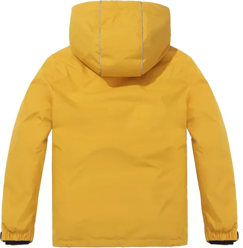 Miniatura 3 de Spmor Chaqueta de esquí impermeable con capucha para niños y niñas, abrigo de snowboard resistente al viento para la nieve