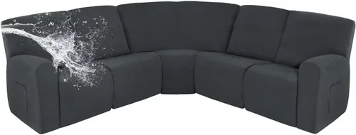 Miniatura 27 de Easy-Going - Funda 100% impermeable para sofá reclinable, fundas de sofá elásticas para sofás reclinables, funda de sofá seccional extra grande