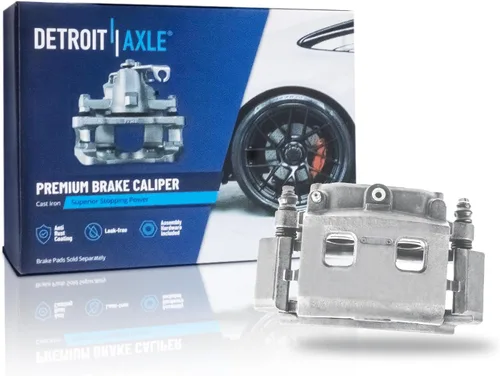 Miniatura 157 de Detroit Axle - 4 pinzas de freno para Honda Element 2003-2011 Pinzas de freno de disco con soportes 2004 2005 2006 2007 2008 2009 2010 reemplazo