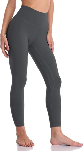 Miniatura 4 de YUNOGA - Pantalones de yoga ultrasuaves de talle alto y sin costuras para mujer, con control de abdomen