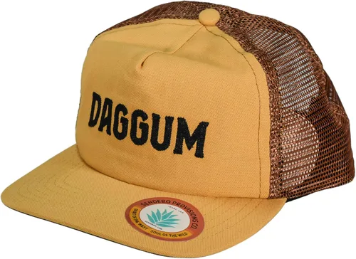Miniatura 3 de Sendero Provisions SPCH121F26B00 Provisions Daggum Retro Pop-Up Sombrero de malla Snapback (Sólo sombrero) Amarillo, Talla única, Amarillo