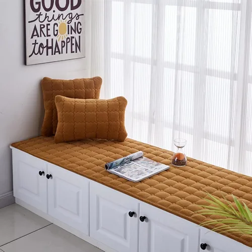 Miniatura 10 de KaYomax Tapete antideslizante de 28 x 83 pulgadas, para interiores y exteriores, para muebles de patio, sofá biplaza reclinable, sala, color beige
