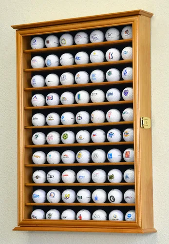 Miniatura 6 de 70 pelotas de golf vitrina gabinete pared soporte w/98% protección UV