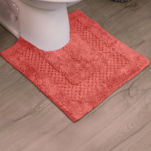 Miniatura 40 de Home Weavers Classy - Juego de alfombras de baño 100 % algodón, decoración de baño, lavable, extrasuave y absorbente, tapete de cocina, juego de Aqua