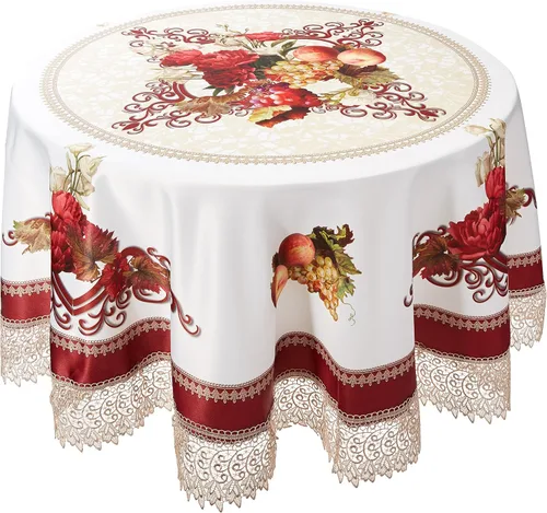 Mantel impreso Violet Linen VL-70130-Fruttela-IV-2