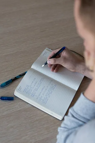 Miniatura 3 de Zebra Pen Pluma estilográfica, fina 0.024 in, tinta azul, paquete de 12