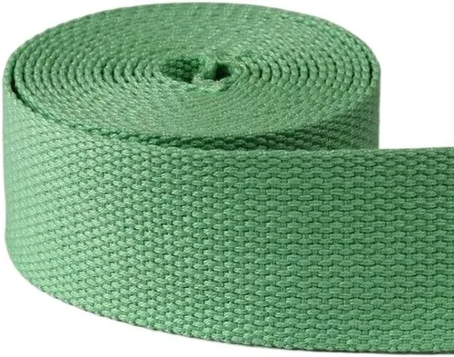 Miniatura 4 de Cinta de lona de algodón para bolso, 16.4 ft, 1.260 in, correa de algodón pesado Novedad (color : rojo)