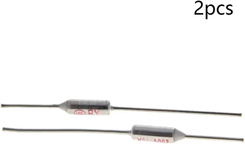 Miniatura 3 de Heyiarbeit Tubo de fusible 10A RY 287.6 °F cortes térmicos AC 250V fusible térmico 2 unids