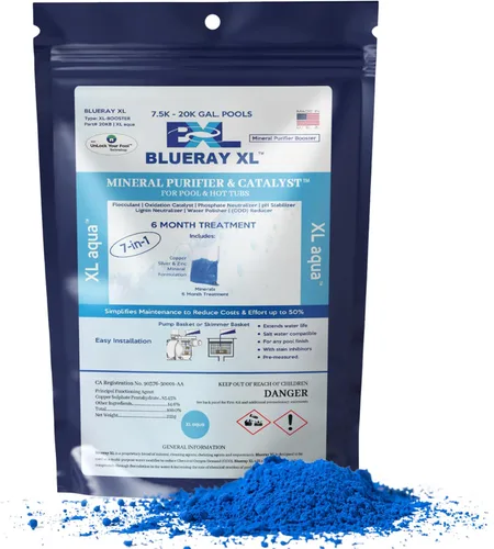 Miniatura 15 de Purificador mineral XL Purple & Catalyst™ - Clarificador de agua para jacuzzis y piscinas con paquete mineral y ionizador de cobre - Unidad