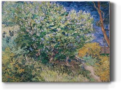 Miniatura 10 de Renditions Gallery Vincent Van Gogh Impreso Flores de almendra, famosa reproducción de pintura, lienzo de alta calidad envuelto en galería, listo