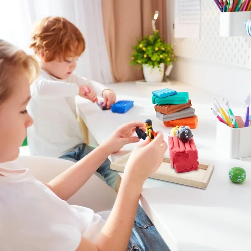 Miniatura 7 de Tableros de lienzo de madera sin terminar para pintar, paneles cuadrados en blanco para manualidades y suministros de arte mixtos, acrílicos