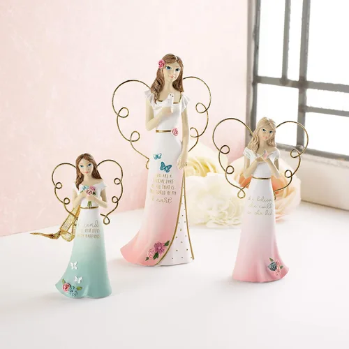Miniatura 6 de Pavilion Gift Company You are A Special Part of All That is Treasured in My Heart - Figura coleccionable de ángel de 7.5 pulgadas