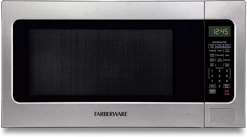 Miniatura 12 de Farberware - Horno microondas de encimera de 1.6 pies cúbicos – 1100 vatios de potencia, configuraciones de cocción automática, descongelación