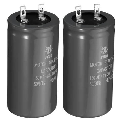 Miniatura 9 de PATIKIL Condensador de arranque del motor, 2 unidades 50uf 300V 50/60Hz CD60 condensador de arranque para aire acondicionado, motor eléctrico