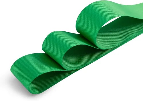 Miniatura 4 de Humphrey's Craft Cinta de grogrén verde de 1-1/2 pulgadas, 25 yardas, variedad de colores y tamaños para manualidades, envoltura de regalos, hacer