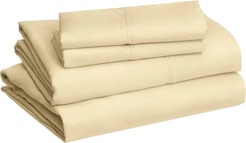 Miniatura 15 de Juego de sábanas de tamaño King, 4 piezas, sábanas negras King, sábanas de lino ultra suaves y transpirables para cama tamaño King, sábanas de cama