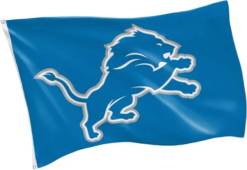 Miniatura 64 de Team Sports America NFL Buffalo Bills - Bandera duradera de 3 x 5 para exteriores con ojales, bandera y pancarta resistentes para jardín al aire