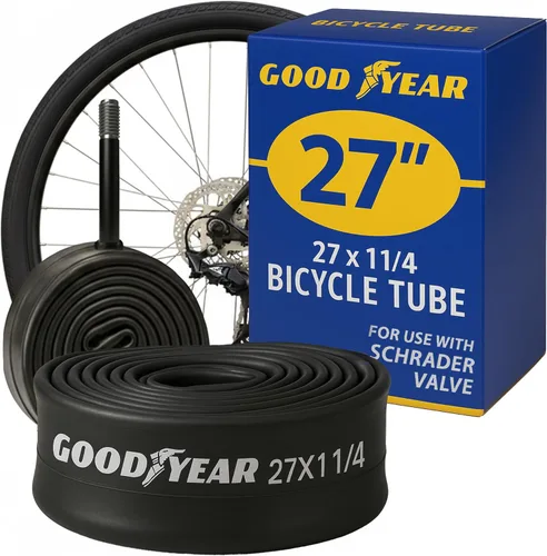 Tubo de Bicicleta Goodyear con Goma de Butilo - Tubos de Bicicleta Confiables para Ciclismo Premium
