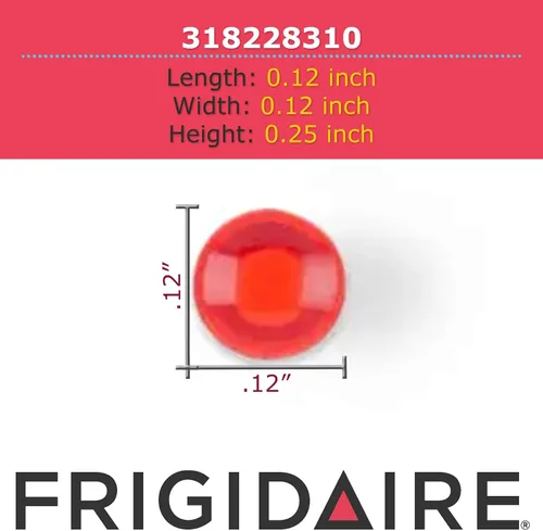 Miniatura 3 de Genuine Frigidaire 318228310 - Lente indicadora