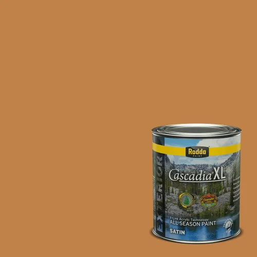 Miniatura 202 de Rodda Paint CASCADIA ZERO - Pintura plana e imprimación para interiores en uno, cuarto de galón, crema de ballet