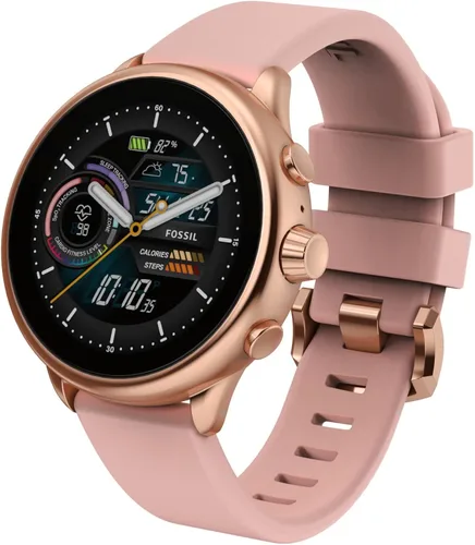 Fossil Gen 6 - Reloj inteligente con pantalla táctil Wellness Edition de 1.732in con Alexa integrado, frecuencia cardíaca, oxígeno en sangre,