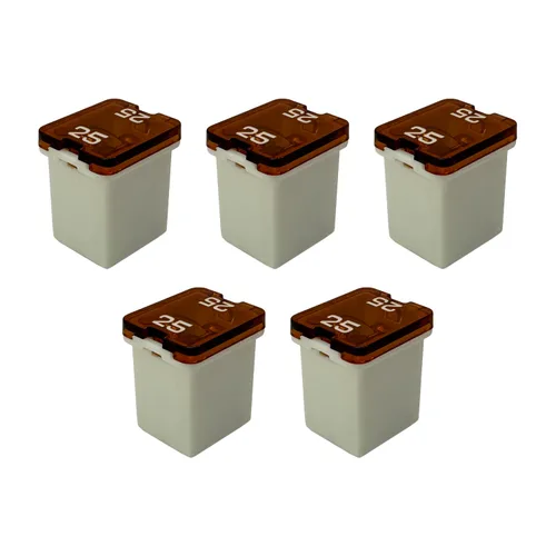 Miniatura 7 de Fusible de perfil bajo (Mini) de 30 amperios J-Case de 0.630 in para camionetas, automóviles y SUV (30A, paquete de 10)