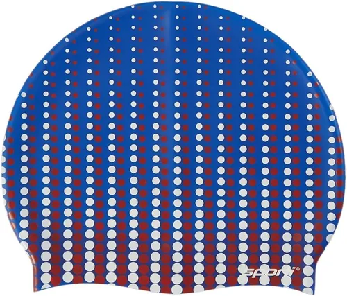Miniatura 34 de Sporti Gorra de natación de silicona con diseño gráfico con altura de 7.6 pulgadas, apertura de 7.5 pulgadas, gorra de natación antideslizante