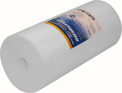 Miniatura 3 de PureT BVB0987020 - Filtro de sedimentos de agua de 10 x 4.5 pulgadas, certificado NSF, filtro de polietileno hilado que elimina sedimentos y otros