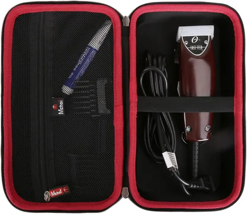 Miniatura 2 de Mchoi Funda rígida portátil compatible con cortapelos inalámbrica Oster Professional, Classic 76, solo funda