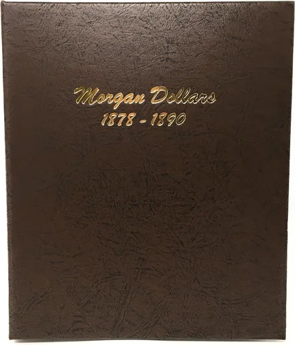 Miniatura 11 de Dansco Álbum de monedas del dólar de Morgan US 1878-1890 #7178 con funda