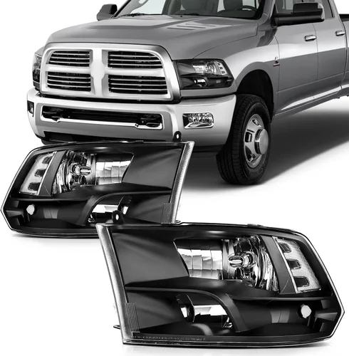Miniatura 22 de Ensamble de faros SCITOO Compatible con 2010-2014 para Subaru Legacy 2010-2014 para Subaru Outback Faros con lente transparente y carcasa cromada