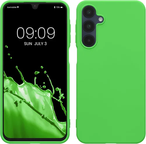 Miniatura 72 de kwmobile Funda compatible con Samsung Galaxy A23 4G / 5G - Funda de silicona TPU metálica suave y delgada - Rojo oscuro metálico