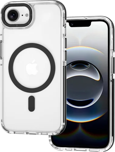 Miniatura 143 de Tigowos Magnetic Guardian - Funda diseñada para iPhone 11 Pro [probada en caídas de grado de 10 pies y compatible con MagSafe] Funda delgada Negro