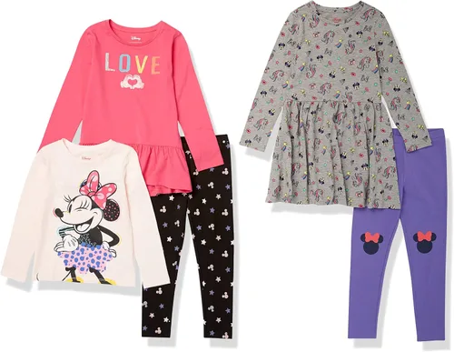 Miniatura 19 de Amazon Essentials Disney Marvel Star Wars Frozen Conjunto de ropa de mezcla y combinación de princesa para niñas y niños pequeños