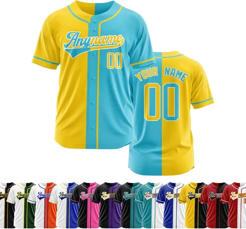 Miniatura 22 de Camiseta de béisbol personalizada con número de nombre cosido o impreso, camiseta de béisbol para hombres, mujeres, jóvenes, camiseta de béisbol