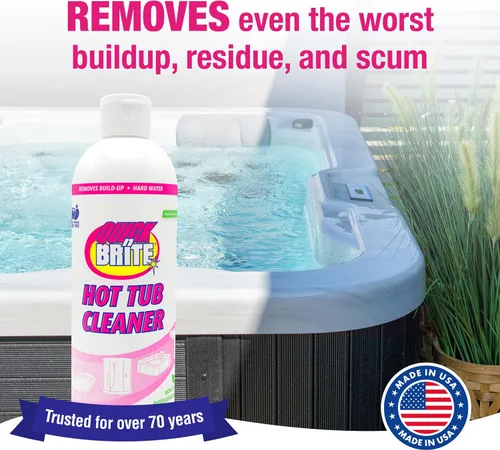 Miniatura 7 de Quick 'n Brite - Limpiador de bañera de hidromasaje resistente, gel de limpieza no abrasivo, 16 onzas (el embalaje puede variar)